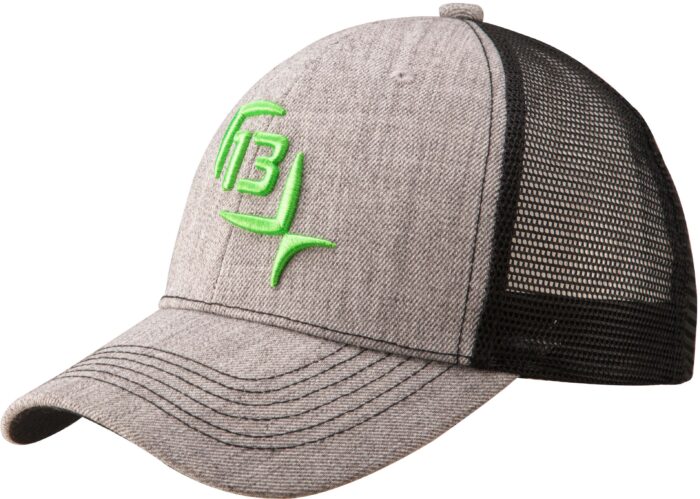 13 Fishing Green Matter Curved Brim Snapback Ballcap - Men's