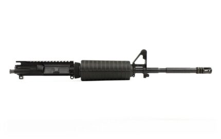 Aero Precision AR15 16in 5.56 Complete Upper Receiver with Flash Hider with Pinned FSB, M4 Handguard