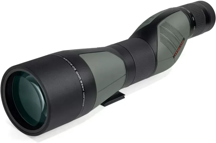 Athlon Optics Ares Gen II 20-60x85mm UHD Spotting Scope, Straight Angle