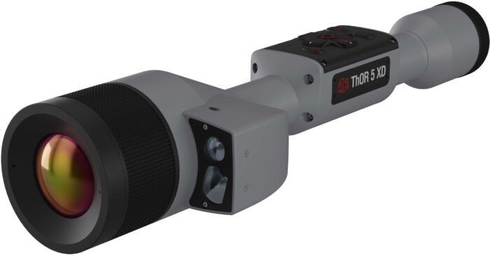 ATN Thor 5 XD LRF 2-20x 1280x1024 12 Micron Smart HD Thermal Rifle Scope, 30mm Tube w/ Xtreme Definition 1.3 Megapixel Sensor