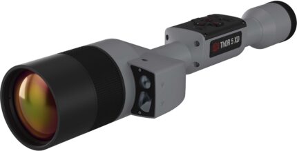 ATN Thor 5 XD LRF 3-30x 1280x1024 12 Micron Smart HD Thermal Rifle Scope, 30mm Tube w/ Xtreme Definition 1.3 Megapixel Sensor