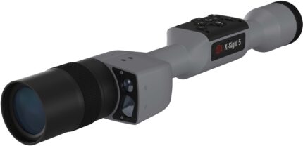 ATN X-Sight 5 LRF 5-25x UHD Smart Day/Night Hunting Rifle Scope, 30mm Tube w/ Gen 5 Sensor