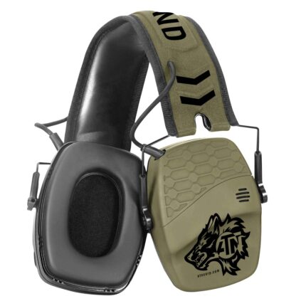 ATN X-Sound Hearing Protector, Electronic Earmuffs w/Bluetooth
