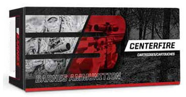 Barnes .223 Remington, 55 Grain, Jacketed Hollow Point/JHP, Brass Cased Centerfire Rifle Ammunition