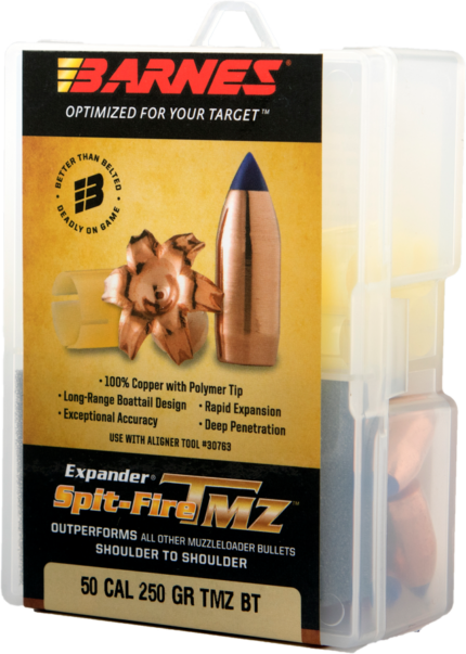 Barnes Bullets 30604 Spit Fire TMZ 50 Black Powder Spit-Fire TMZ 290 GR 24