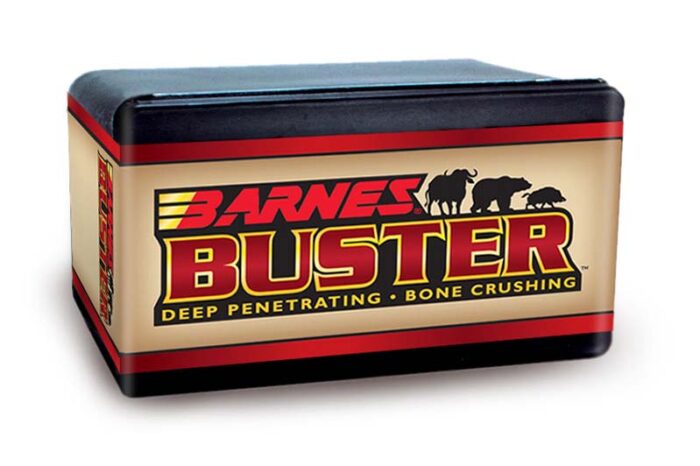Barnes Buster Handgun Bullet, .454 Casull, 325 Grain, Flat Nose Flat Base