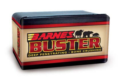 Barnes Buster Handgun Bullet, .500 S&W Magnum, 400 Grain, Flat Nose Flat Base