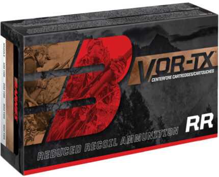 Barnes VOR-TX Reduce Recoil 7mm Remington Magnum 120 Grain TTSX BT Centerfire Rifle Ammunition