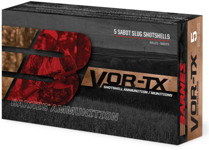 Barnes VOR-TX Shotshells 12ga 3in 437gr 1550 Slug