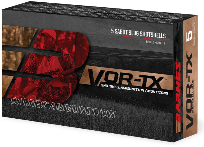 Barnes VOR-TX Shotshells 12ga 3in 437gr 1550 Slug