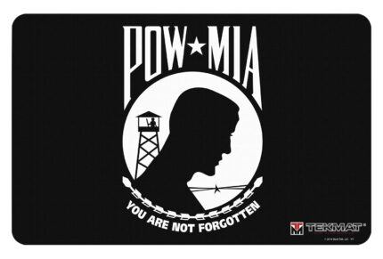 BECK TEK, LLC (TEKMAT) TEKR17POWMIA POW/MIA Handgun Cleaning Mat 11"x17"x1/8"