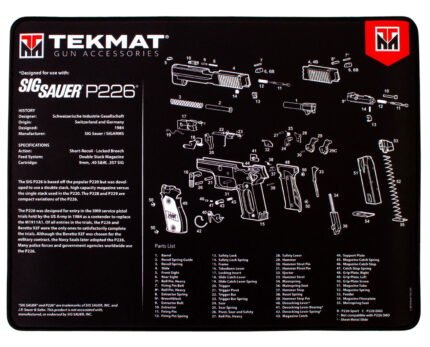 BECK TEK, LLC (TEKMAT) TEKR20SIGP226 Sig Sauer P226 Ultra Premium Handgun Cleani