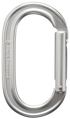 Black Diamond Oval Keylock Carabiner