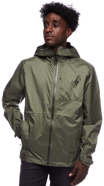 Black Diamond Treeline Rain Shell - Men's