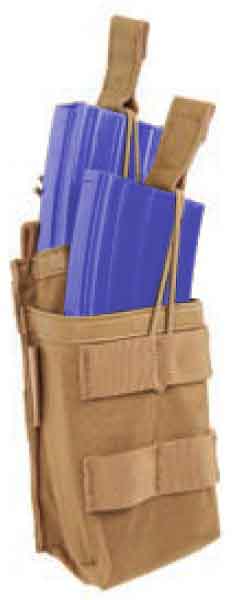 BlackHawk S.T.R.I.K.E. Tier Stacked M16/M4/PMAG Magazine Pouches - Holds 2