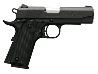 Browning 1911-380-Black-Label Pistol, .380 ACP, 3.625 in barrel