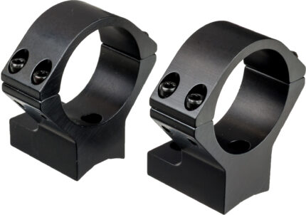 Browning 64631 Scope Mount W/Rings For XPR Medium Height 30mm Rings Black