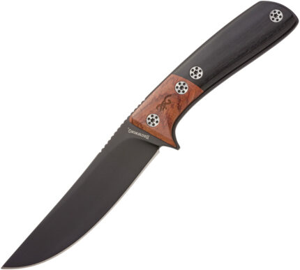 Browning Fixed Blade Knife with Wood Handle