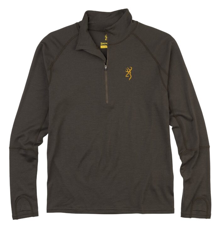 Browning Merino 1/4 Zip Shirt - Mens
