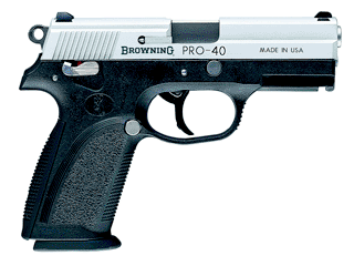 Browning PRO-40 Pistol, .40 S&W, 4 in barrel