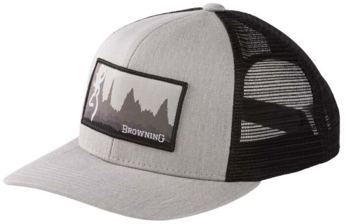 Browning Pulse Mesh Snapback Rectangle Patch Cap