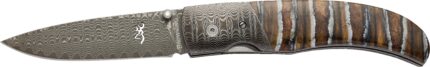 Browning Storm Front Damascus Folding Knife, 3.0625in
