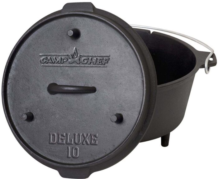 Camp Chef Seasoned Cast Iron Dutch Oven