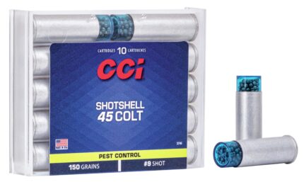 CCI Ammunition Pest Control Shotshell .45 Colt 150 Grain Shotshell Centerfire Pistol Ammunition