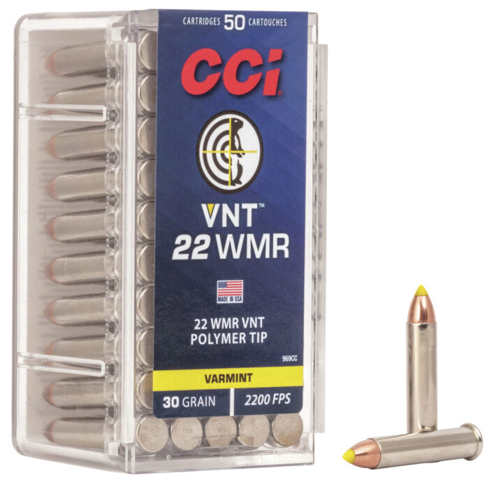 CCI Ammunition VNT™ .22 Winchester Magnum Rimfire 30 Grain VNT Rimfire Ammunition