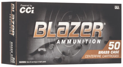 CCI Blazer Handgun 9mm Luger 115 grain Jacketed Hollow Point Pistol Ammunition