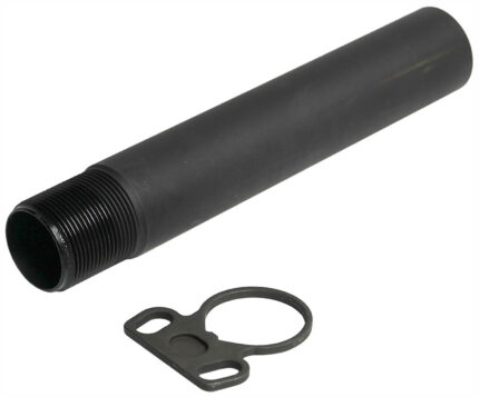 CMMG 55CA67D Pistol Tube Assembly Black, Includes Ambi Sling End Plate Fits AR-