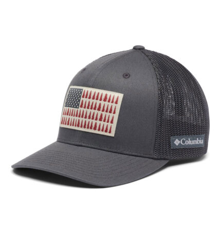 Columbia Mesh Tree Flag Ball Cap