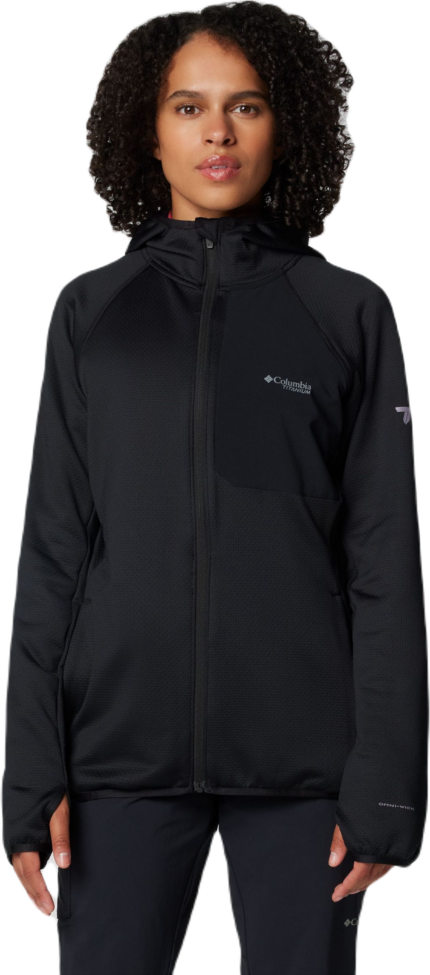 Columbia Triple Canyon Grid Fleece Hooded FZ Jacket - Women's