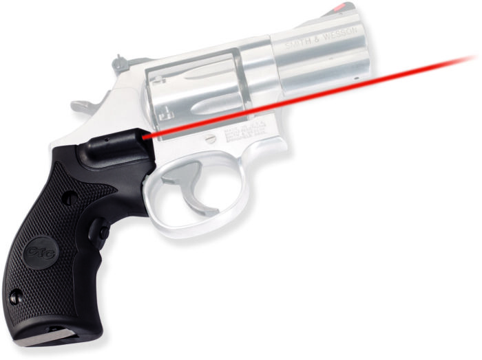Crimson Trace Lasergrip For Smith & Wesson K/L Frame Round Butt LG306