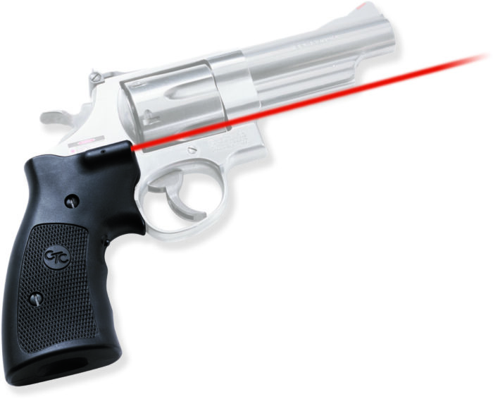 Crimson Trace Lasergrips for Smith & Wesson L and N Frame Square/Round Butt LG207