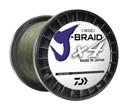Daiwa J-Braid 4X Braided Line w/ Bulk Spool