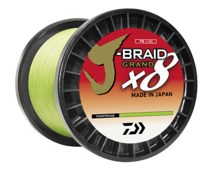 Daiwa J-Braid x8 Grand Braid Line w/Bulk Spool