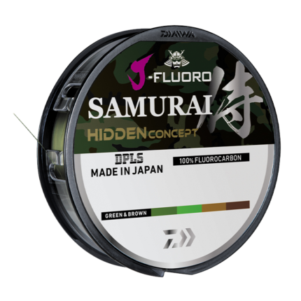 Daiwa J-Fluoro Samurai Hidden Fluorocarbon Line w/Leader