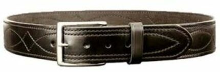 DeSantis 1 3/4in. Fancy Stitched Lined Leather Belt