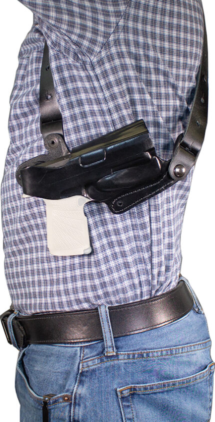 DeSantis N.Y. Undercover Grd Rig Leather Shoulder Holster