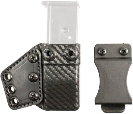 DeSantis Persuader Mag Pouch And Coupler IWB Leather Holster