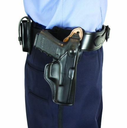 DeSantis Safety Star Leather OWB Holster