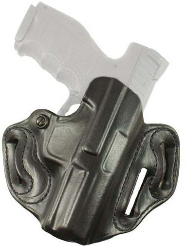 DeSantis Speed Scabbard Leather OWB Belt Holsters - Glock