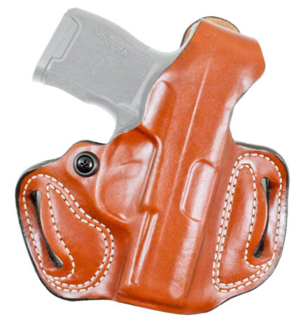 DeSantis Thumb Break Mini Slide Leather Belt Holster for Glock