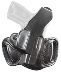 DeSantis Thumb Break Mini Slide, OWB Holster, Right Hand, Fits S&W Bodyguard 2.0, Leather Construction, Matte Finish, Black