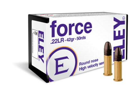 Eley Ammunition .22 Long Rifle 42 Grain Round Nose Lead Solid Rimfire Ammunition