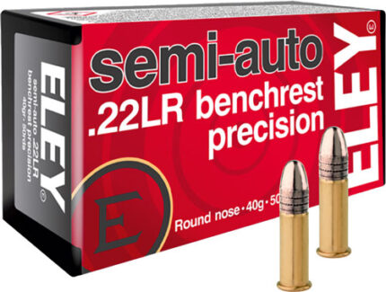 Eley Ammunition Eley Ammo Precision .22lr 40gr Semi-auto Benchrest
