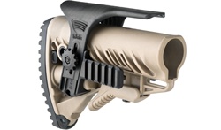FAB Defense Adjustable Cheek Riser w/ Picatinny Rail for GLR16 Stock