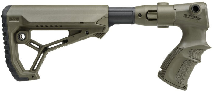 FAB Defense AR15/M4 Collapsible Buttstock for Remington 870 w/ Shock Absorber Option