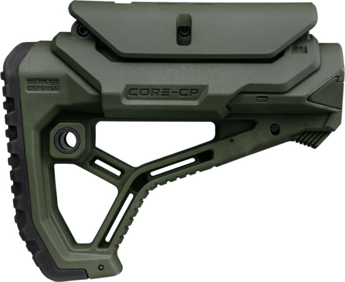 FAB Defense GL-CORE CP AR-15 Buttstock for Mil-Spec and Commercial Tubes